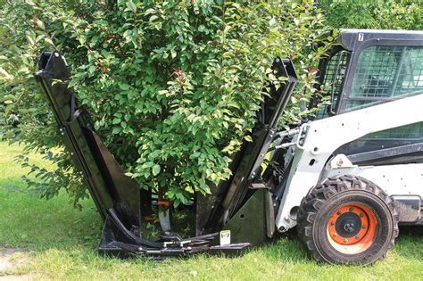 video of skid steer tree spad|Tree Spade for skid steer in action .